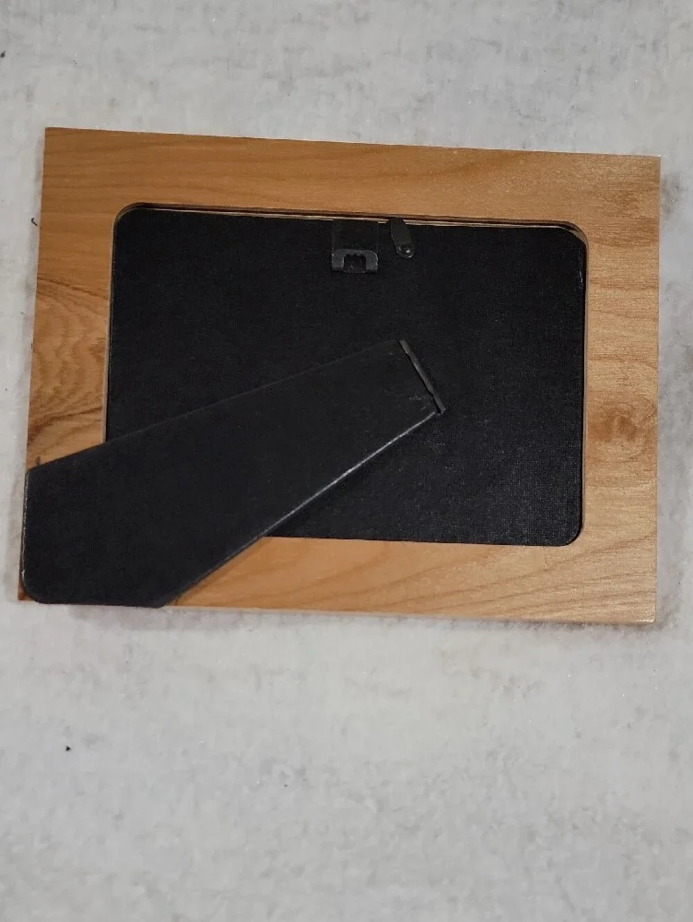 Laser Engraved Families Wooden Picture Frame - Natural Finish New